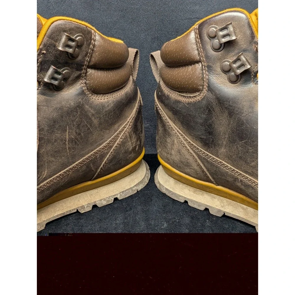 The North Face Back To Berkeley Redux Mens Brown Leather Boots 10.5 Waterproof